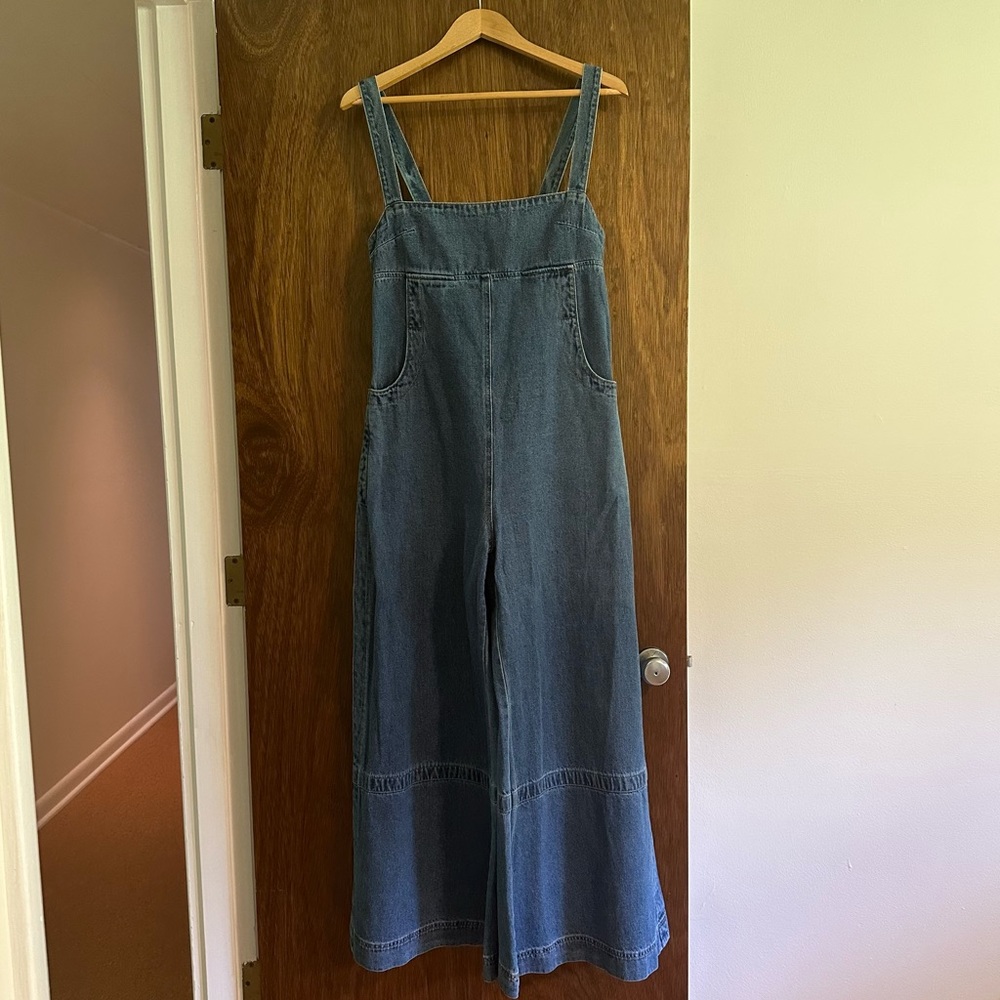 Urban Outfitters Penny Denim Jumpsuit